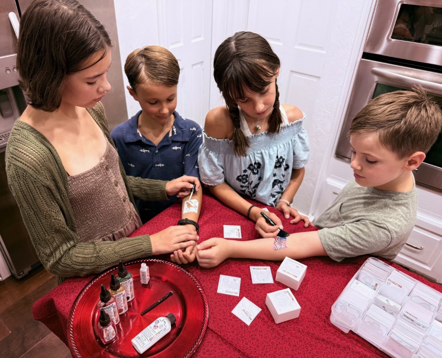Kids Glitter Tattoos